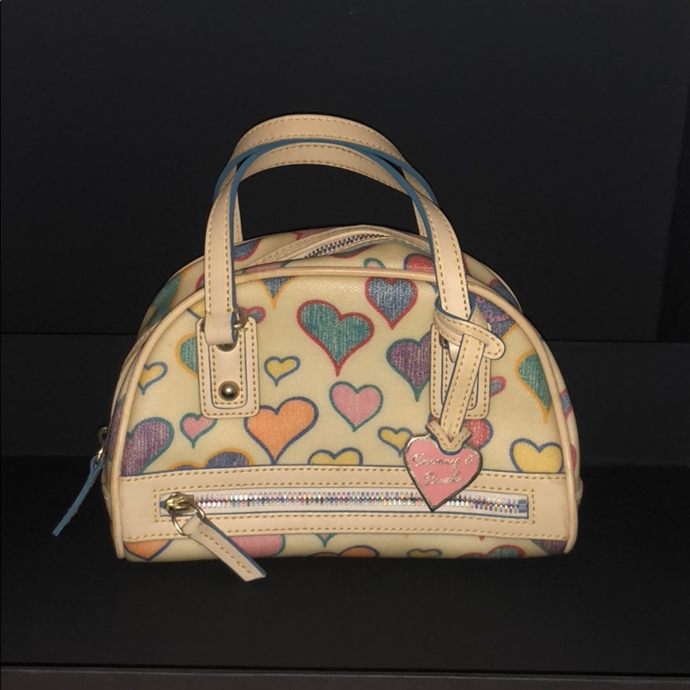 Dooney & Bourke Multicolor Mini Bowling Bag Purse